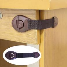 Cupboard & Drawer Locks Children Baby Rotatable Adhesive Cabinet Drawer Fridge