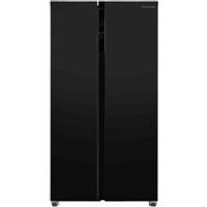 Russell Hobbs RH90AFF201B American Fridge Freezer Black