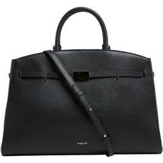 DeMellier Tasker DeMellier The Hudson Leather Tote and Work Bag - Black