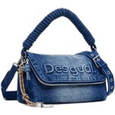 Desigual Bags Desigual Women's Half Logo Shoulder Bag - Bleu