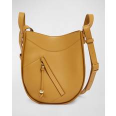 Loewe Bags Loewe Hammock Slice Leather Crossbody Bag - Sahara