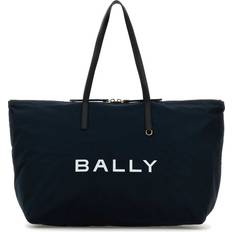 Bally Marine Blue Stoffeinkaufstasche - male