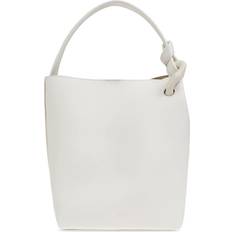 Borse a Secchiello saldi JW Anderson The Jwa Corner Bucket Einkaufstasche - White