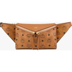 Canvas Bum Bags MCM Diamond 3D Fanny Pack - Brown