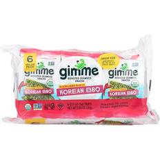 Matvaror Gimme Roasted Seaweed Snacks 6 Packs 0.17 oz