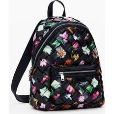 Desigual Mombasa Mini Backpack - Black/White