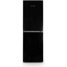 Montpellier MNF167EBK Frost Fridge Freezer Black