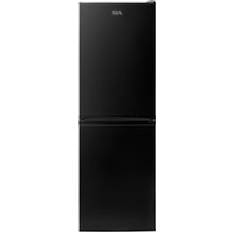 SIA Freestanding 149L Combi Fridge Freezer SFF15050BLE Black