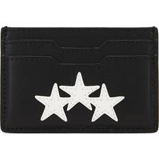 Amiri Three Star Leather Card Holder - Black