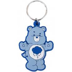 Care Bears PVC Grumpy Keyring - Bleu