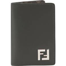 Fendi FF Squared Credit Card Holder - Green