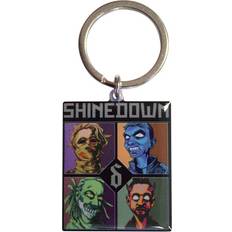 Shinedown Shinedown Monsters Photo Print Keyring - Black