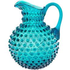 Klimchi Hobnail Jug Aquamarine Serving And Trays Pitcher