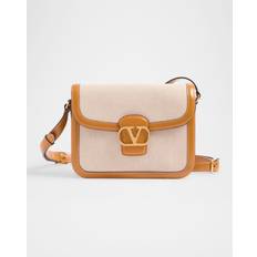 Naturale Borse Valentino Garavani 9TO5 Canvas Shoulder Bag