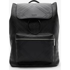 Burberry Läder Ryggsäck - Svart