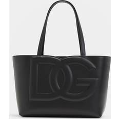 Dolce & Gabbana Leather Tote Bag Black