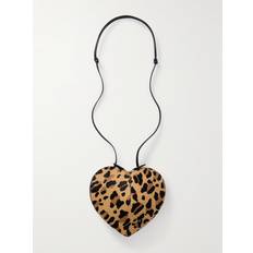 Leopardo Bolsos Alaïa Hair Shoulder Bag Le Caur - Brown