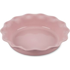 Pink Pie Dishes Le Creuset Heritage Fluted Stoneware 9" Pie Dish