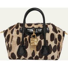 Givenchy Antigona Toy Lock Bag - Leopard Print