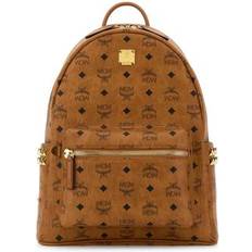 MCM Rygsække MCM Monogram Print Bomuld Taske - Brun