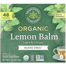 Matvaror Traditional Medicinals Organic Lemon Balm 48 Wrapped Tea Bags 2.53 oz