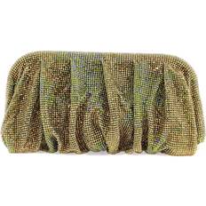 Grønne Konvoluttvesker Benedetta Bruzziches Krystall Mesh Clutch - Green