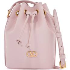 Roman Stud VLogo Mini Bucket Bag Læder - Lyserød