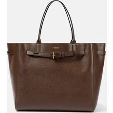 Tom Ford Audrey Large Leather Tote Bag - Brown