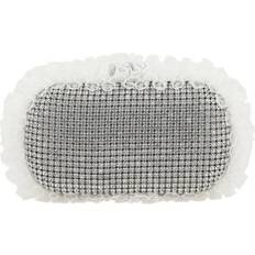 Gråa Kuvertväskor Self-Portrait Lace Clutch Väska - Grå