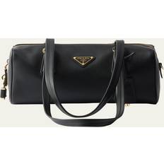 Prada Käsilaukut Prada Zip Leather Shoulder Bag - Nero