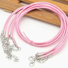 Gavono 100pcs DIY Leather Wax Rope Cord Necklace