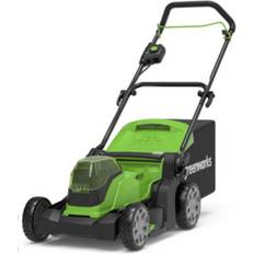Plæneklippere Greenworks G24X2LM41K4X 48V Battery Batteridrevet plæneklipper