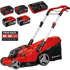 Einhell Lawn Mowers Einhell Cordless Twin 18V 36V Lawnmower 42Cm Battery Powered Mower
