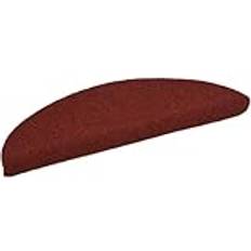 Röda Trappmattor vidaXL Trappmattor Självhäftande 20 st 56 x 17 x 3 cm Röd