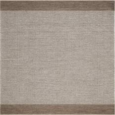 KM Home Alva Bomullsmatta 300 x 300 Kvadratisk Beige cm