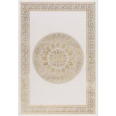 Guld Mattor & Fällar KM Carpets Ankara Ornament Matta Creme Guld 160 x 230 Beige, Guld cm