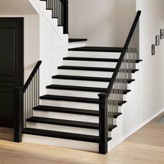 Carpets & Rugs vidaXL Stair Treads 8 Pcs Dark Brown 110 x 30 x 2 cm Natural, Brown