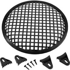 Boat & Car Speakers The Wires Zone Universal 8 Inch Metal Mesh Speaker Subwoofer Grill