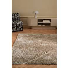 Tæpper & Skind Ellos Ryatæppe Alba Augusta Beige Beige