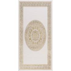 Guld Mattor & Fällar KM Carpets Ankara Ornament Matta Creme Guld 80 x 150