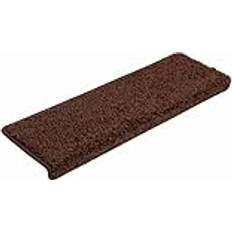 Bruna Trappmattor vidaXL Trappmattor 65 x 21 x 4 cm Brun Brun