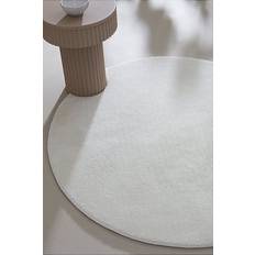 Tæpper & Skind Jotex Coral Rund Luvtæppe Hvid 200 Hvid