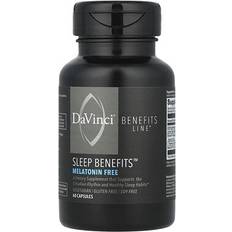 DaVinci Laboratories Sleep Benefits Melatonin Free 60 Capsules