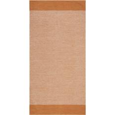 Orange Mattor KM Home Alva Bomullsmatta 75 x 220 cm Oval Orange