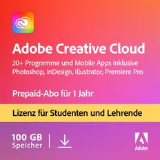 Adobe Office-Programm Adobe Creative Cloud Individual Student Mac