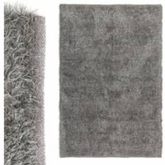 Tæpper & Skind BigBuy Home Renoveret Tæppe Shaggy 140 x 200 x 2 Grå cm