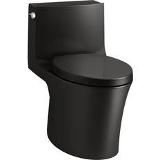 Kohler K-1381 Veil One-piece elongated toilet with skirted trapway, dual-flush