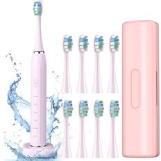 Electric Toothbrushes & Irrigators COULAX Electric Sonic Toothbrush with 8 Heads