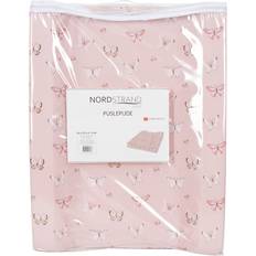 Skötunderlägg Nordstrand Home Skötunderlägg Fjärilar Rosa Baby