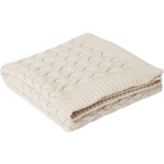 Kabelstickad Babyfilt Sigrid Filtar Beige Onesize